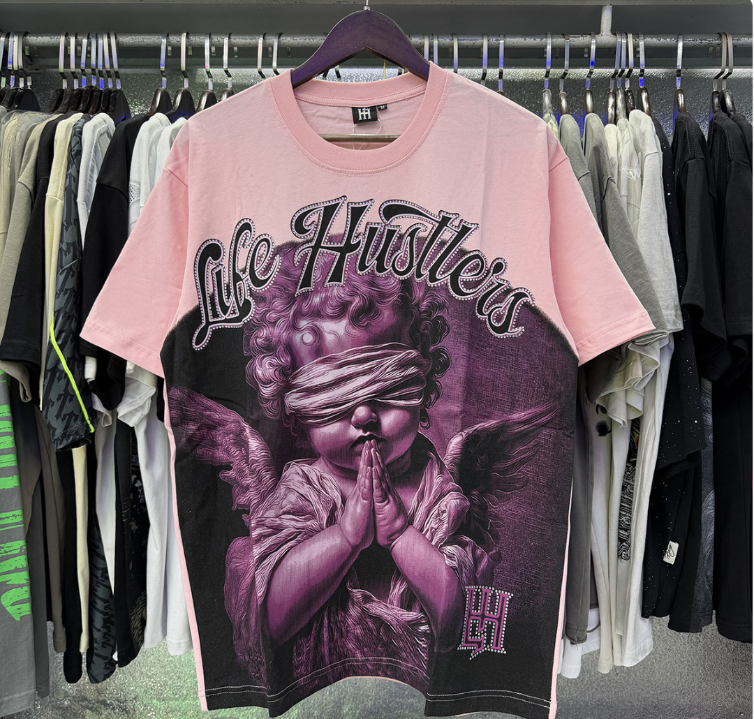 Camisa Life Hustler – Praying Angel