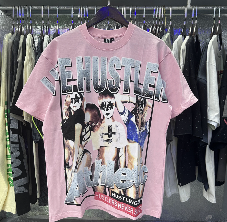 Camisa Life Hustler – Athletic Rosa