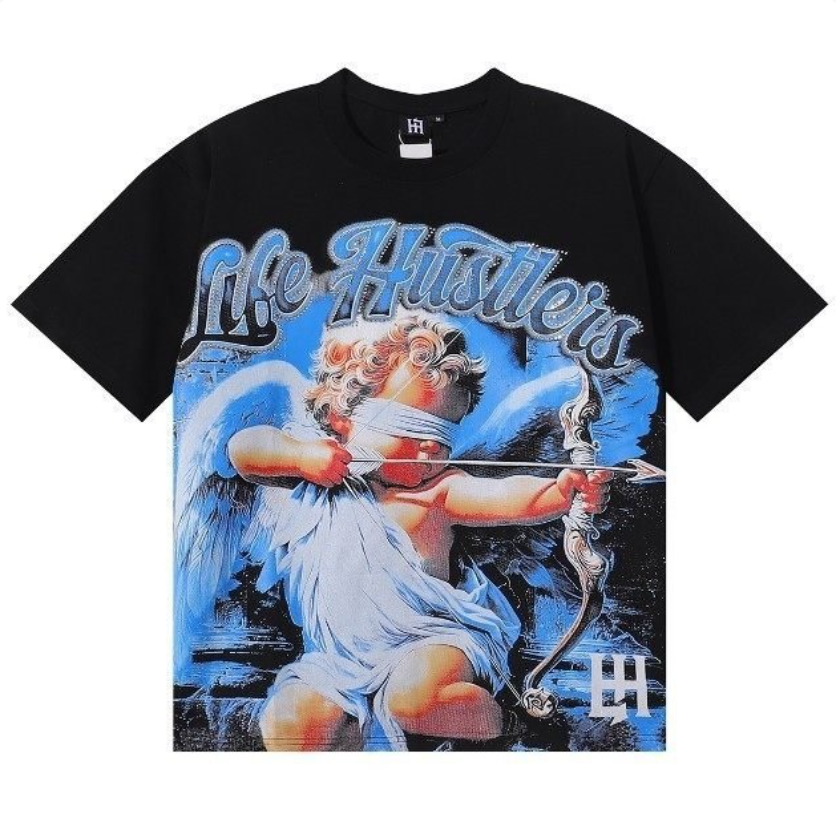 Camisa Life Hustler – Cupid Negra