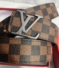 Louiv' Belt – Marrón Cuadros