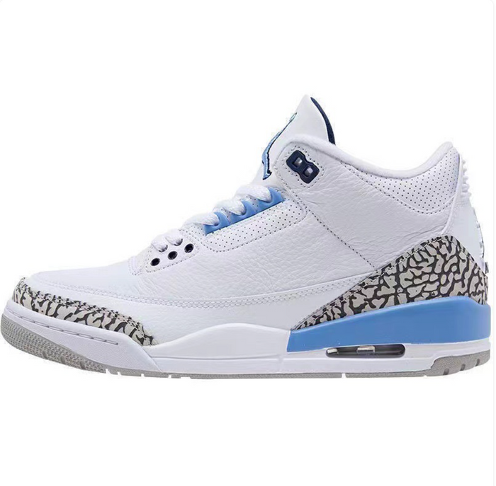 Retro 3 – White / University Blue