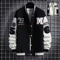 Men's Letter Number Baseball Jacket