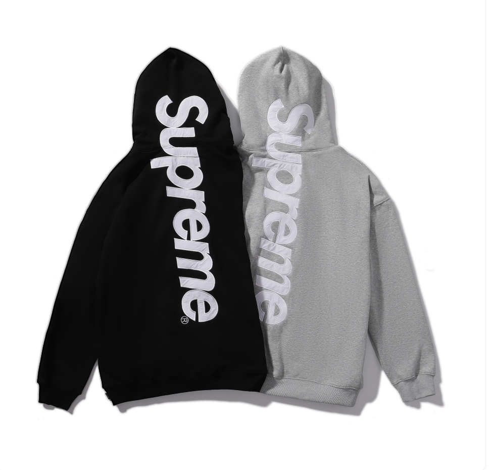 Hoodie black and grey