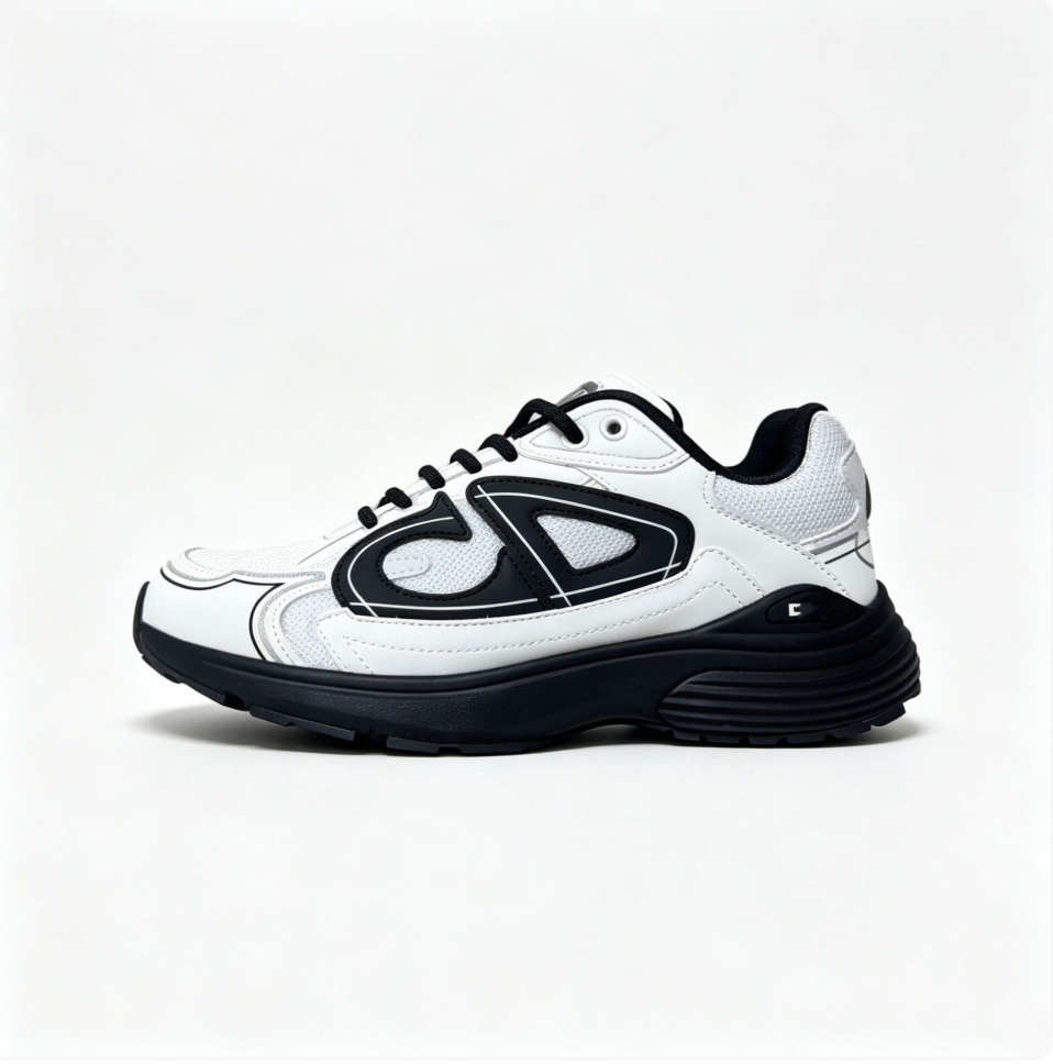 Sneaker white black