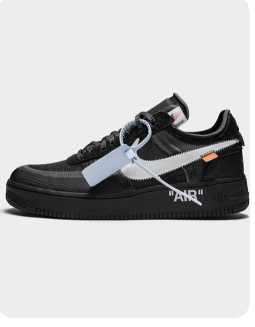 Sneaker black white