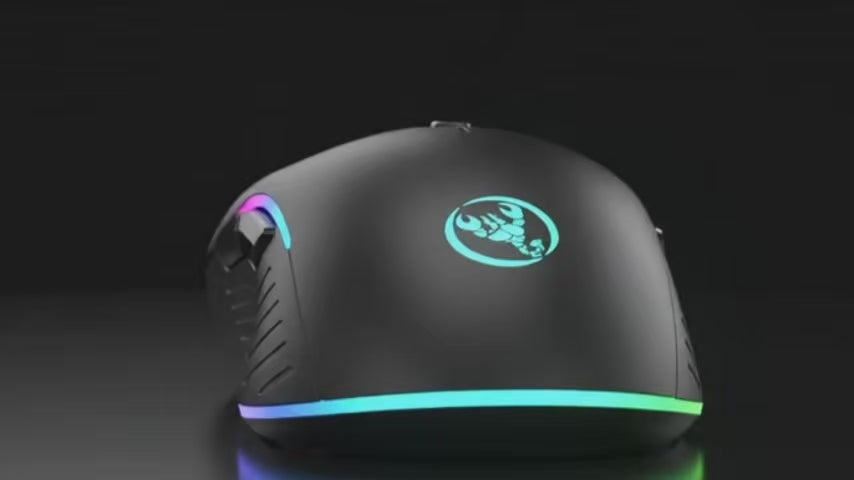 Vyron Pulse — Illuminated Wired Gaming Mouse